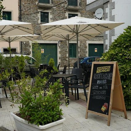 Pension Castro Parrillada Samos Esterno foto
