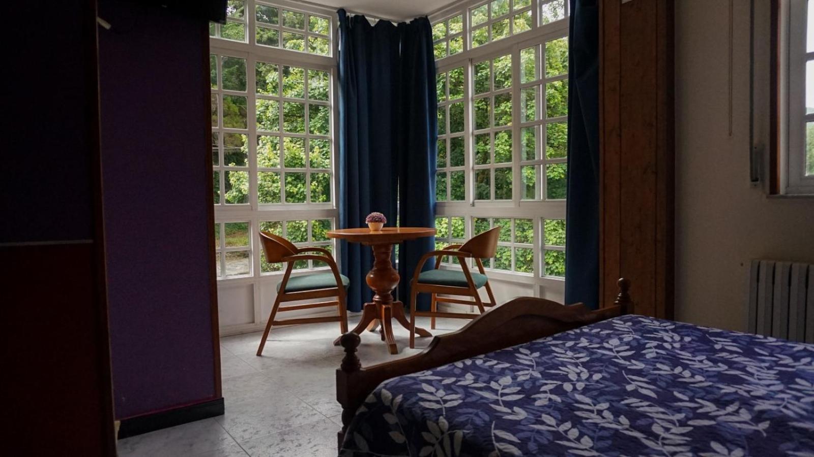 Pension Castro Parrillada Samos Esterno foto