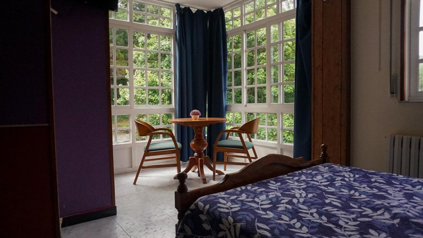 Pension Castro Parrillada Samos Esterno foto